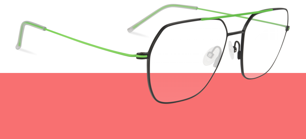 Lunettes de vue Oxibis en plastique colorée rondes